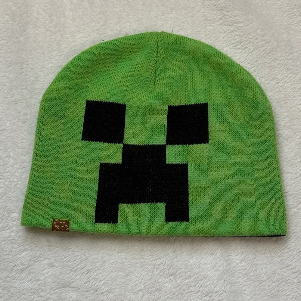 Minecraft Creeper Knit Beanie